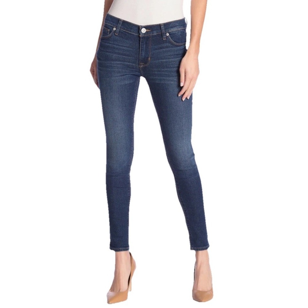 Hudson Jeans Natalie Super Skinny Size 27 Women stretch 27 Inseam Denim W28